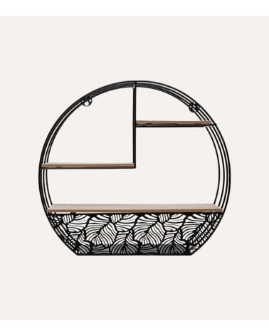 Estante de Pared Mirna Madera y Metal