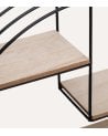 Estante de Pared Mirna Madera y Metal