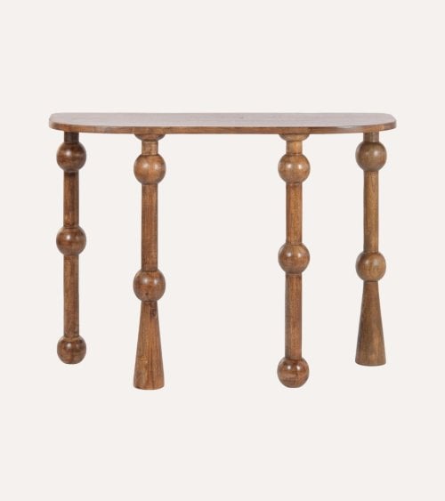 Consola Bubble de Madera de Mango