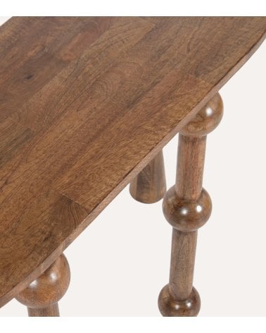 Consola Bubble de Madera de Mango