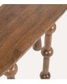 Consola Bubble de Madera de Mango