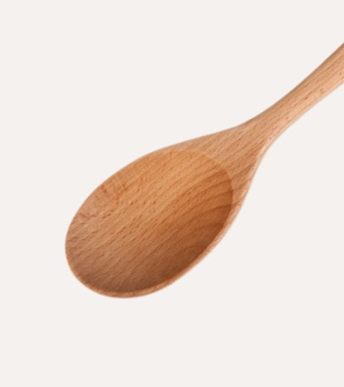 Cuchara de Cocina con Revestimiento de Aceite de Madera de Haya