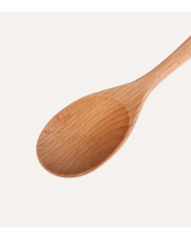 Cuchara de Cocina con Revestimiento de Aceite de Madera de Haya
