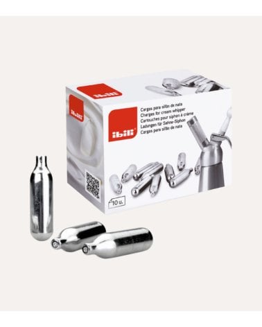 Set de 10 Cargadores para Sifón de Nata