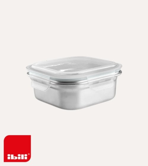 Fiambrera Cuadrado Keepklin de Acero Inoxidable 18/10