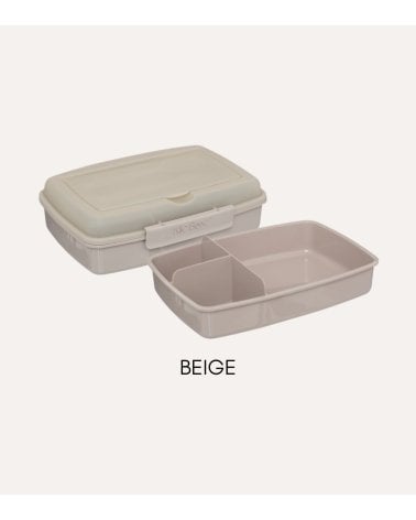 Fiambrera Klic Box con Cubiertos de Plástico