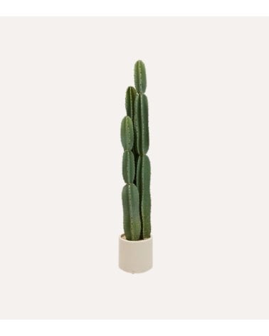 Cactus Decorativo de 3 Troncos Sien con Maceta de Plastico