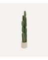 Cactus Decorativo de 3 Troncos Sien con Maceta de Plastico