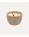 Vela Aromática Sao 3 Mechas en Tarro de Cerámica