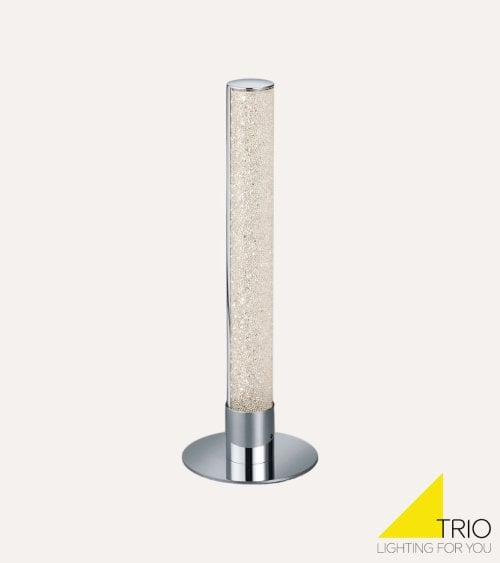 Lámpara de Mesa Leia de Metal y Acrílico