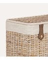 Cesto de Ropa Provenzale de Ratán y Bambú