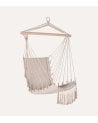 Silla Colgante Calm de Algodón y Madera de Abeto