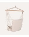 Silla Colgante Calm de Algodón y Madera de Abeto