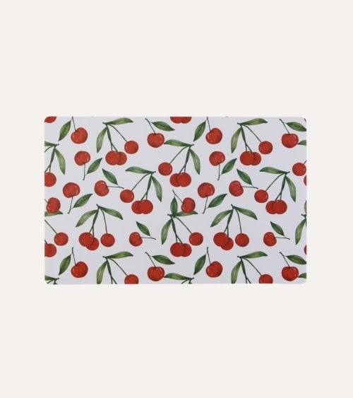 Mantel Individual Cerezas de Polipropileno