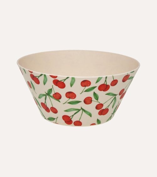 Ensaladera Cerezas de Polipropileno