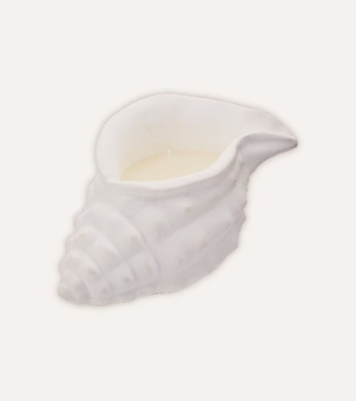 Vela Aromática Ocea Caracola de Cerámica