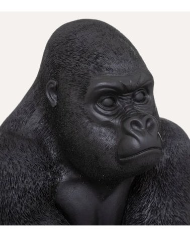Figura Decorativa Gorila para Exterior Loan de Poliresina