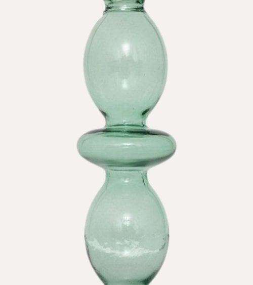Candelabro con Burbujas de Cristal