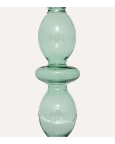 Candelabro con Burbujas de Cristal