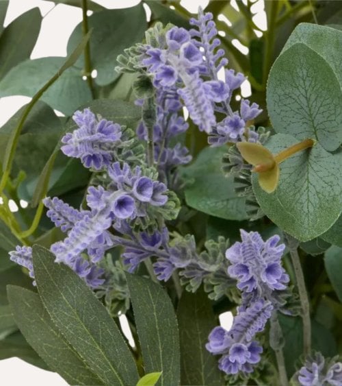 Planta decorativa de Eucalipto y Lavanda Uda