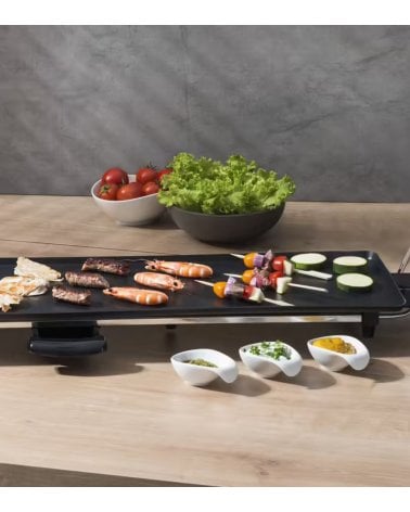Plancha Eléctrica de Aluminio Antiadherente -1