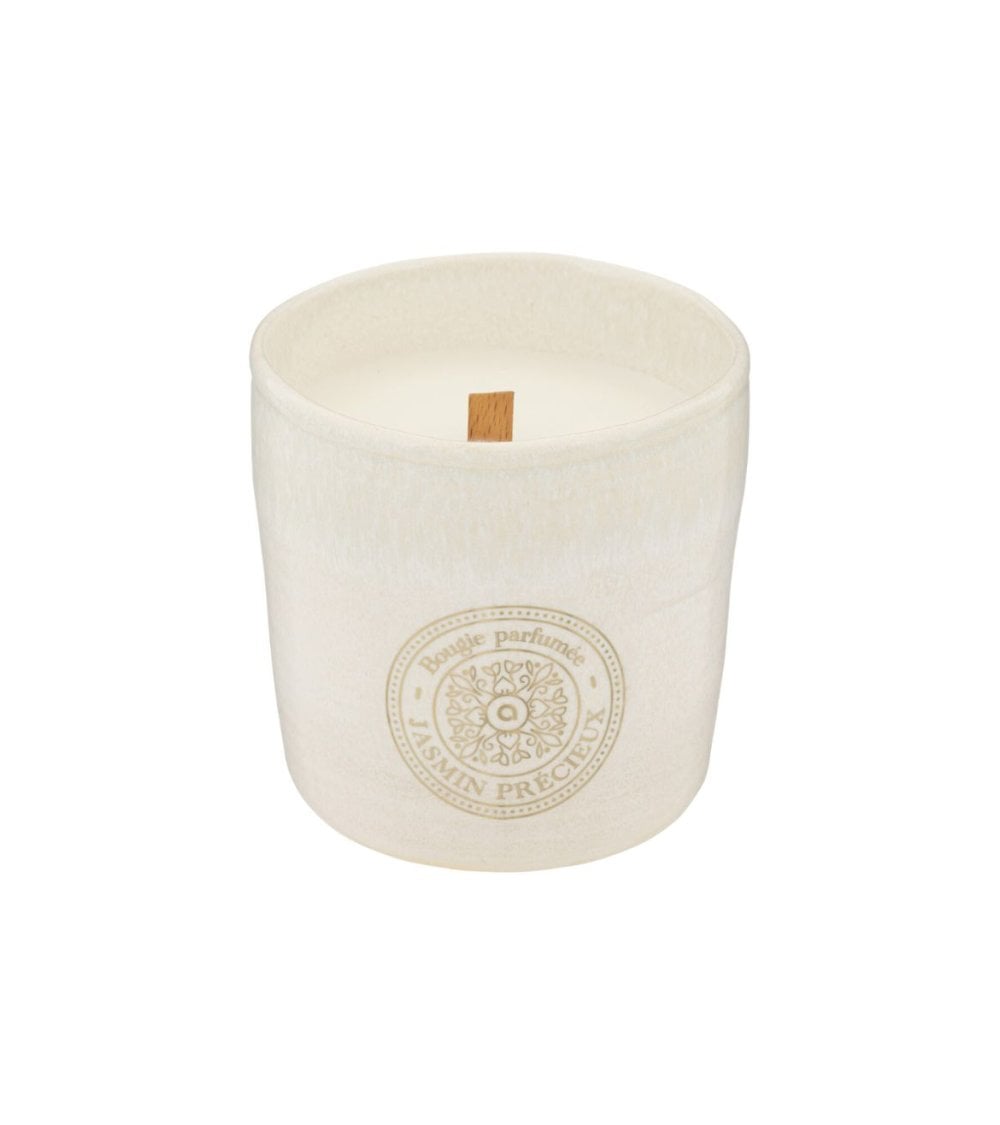 Vela Aromática con Mecha de Madera Natural-1