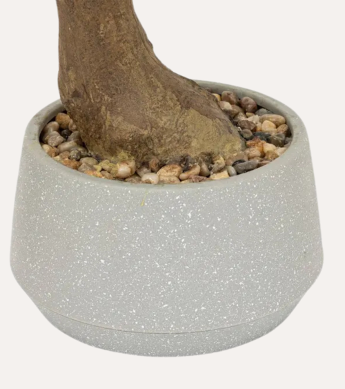 Bonsai Decorativo Polin Inclinado en Maceta