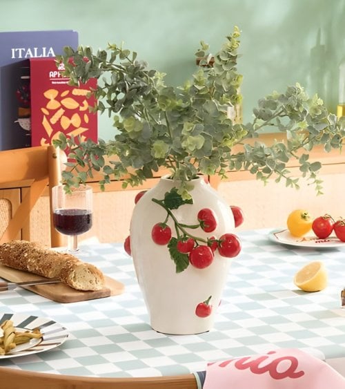 Jarrón Della Pasta Tomates de Dolomita