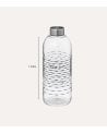 Botella Aqua de Vidrio con Tapa de Acero