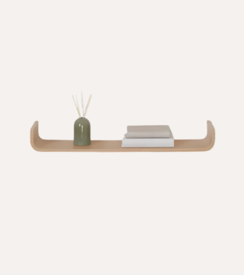 Estante de Pared Curvo Fixy de MDF