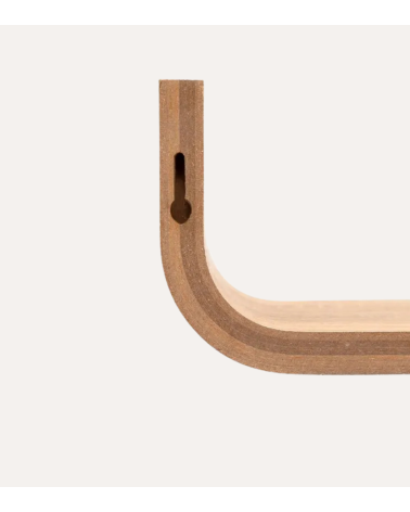 Estante de Pared Curvo Fixy de MDF