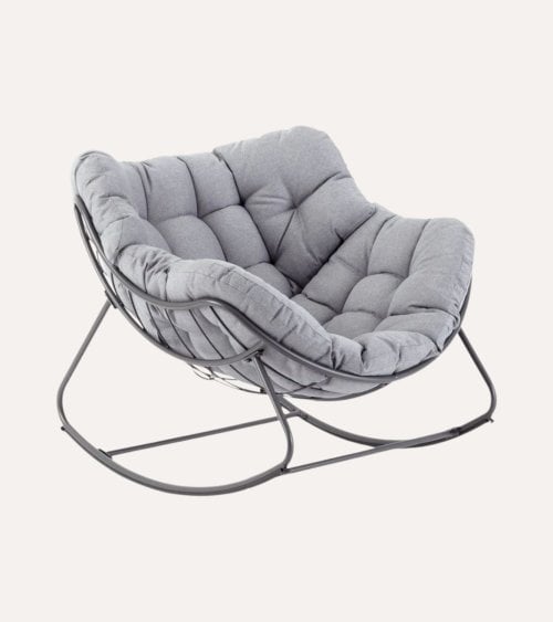 Mecedora Paopao de Acero y Poliéster