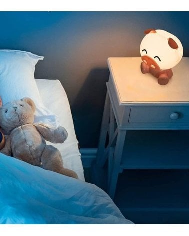 Lámpara de Mesa Infantil Cerdito con 8 Funciones