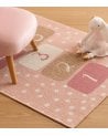 Alfombra Infantil Rectangular Rayuela de Poliéster