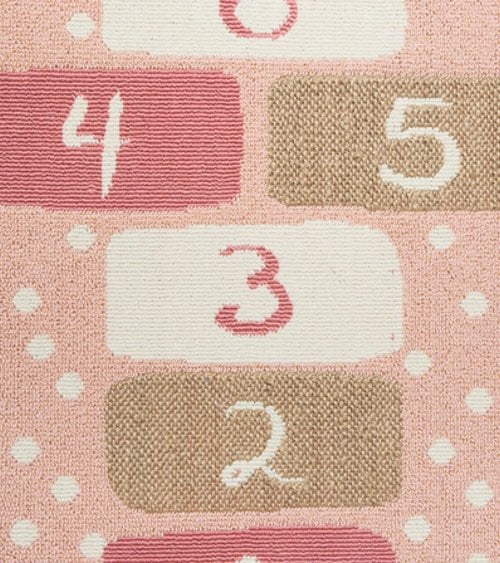 Alfombra Infantil Rectangular Rayuela de Poliéster