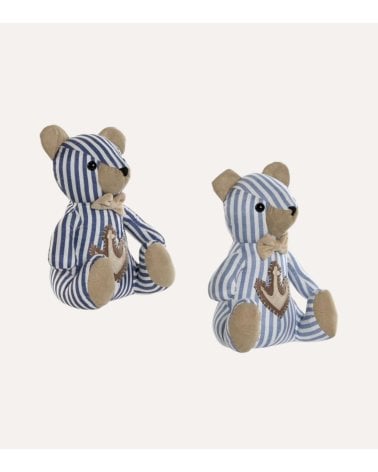 Tope de Puerta Osito a Rayas de Poliéster