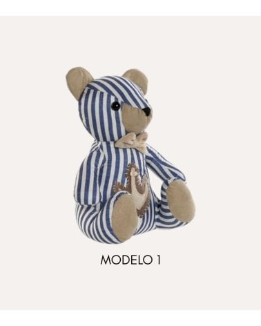 Tope de Puerta Osito a Rayas de Poliéster