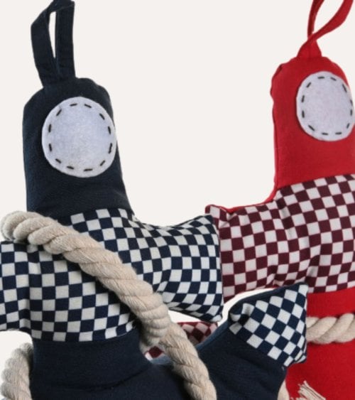 Tope de Puerta Ancla con Cuerda de Poliéster