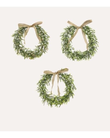 Corona Decorativa de Flores Myri