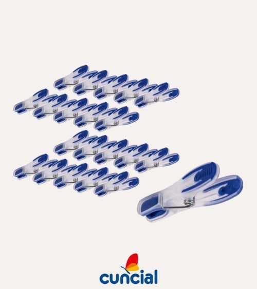 Set de 20 Pinzas Bi Mini para Colgar Ropa