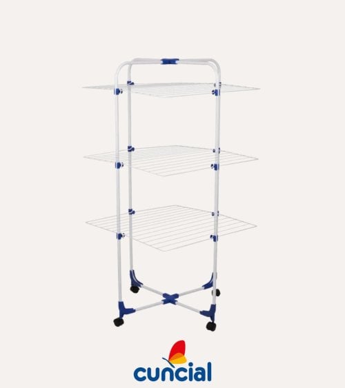 Tendedero Torre de 3 Niveles de Acero