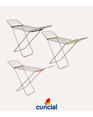 Tendedero Plegable Canarias con 2 Alas de Aluminio y Acero