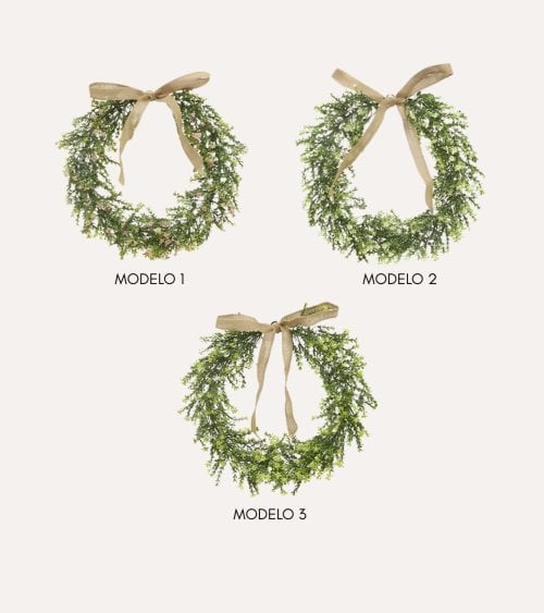 Corona Decorativa de Flores Myri