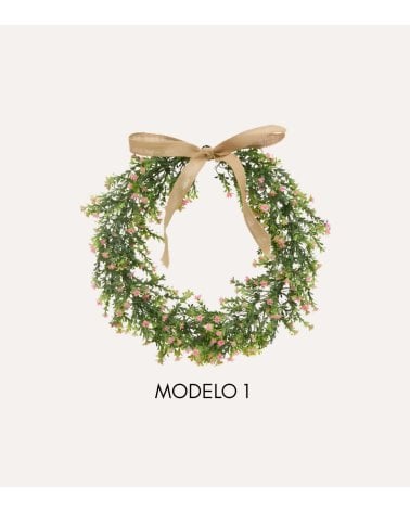 Corona Decorativa de Flores Myri