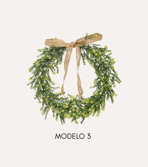 Corona Decorativa de Flores Myri