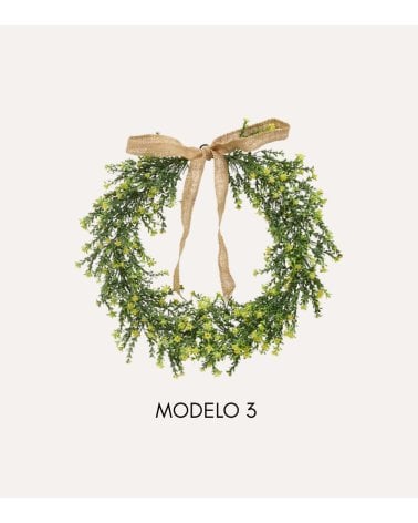 Corona Decorativa de Flores Myri