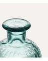 Botella Decorativa con Rayas de Cristal Reciclado