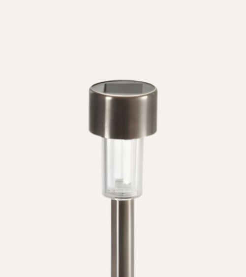 Pincho Solar para Exterior de Plástico y Acero