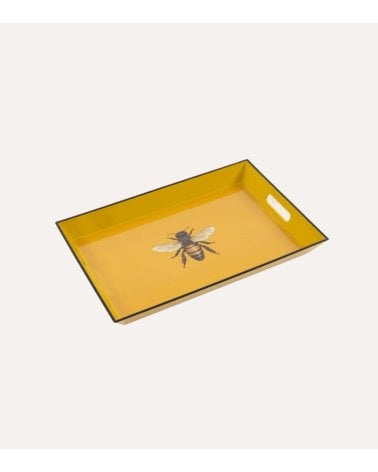 Bandeja Decorativa Abeja Royal con Asa de Plástico
