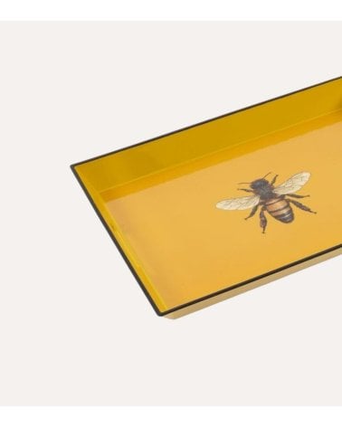 Bandeja Decorativa Abeja Royal con Asa de Plástico